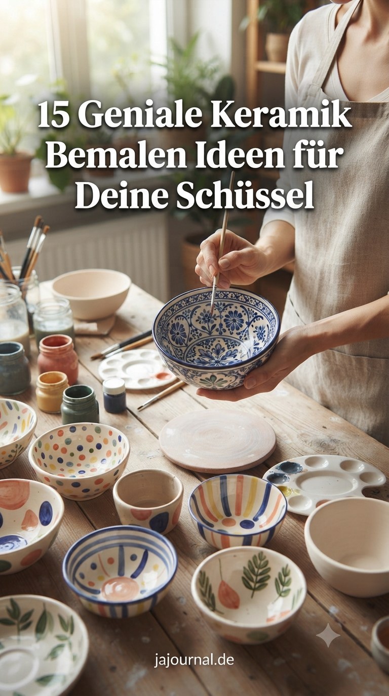 15 Geniale Keramik Bemalen Ideen für Deine Schüssel