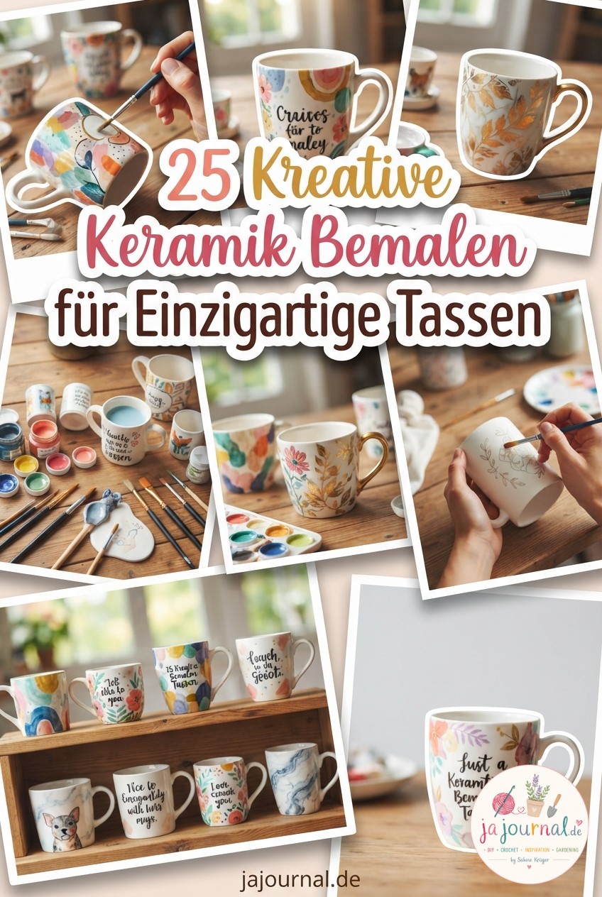 25 Kreative Keramik Bemalen Ideen für Einzigartige Tassen