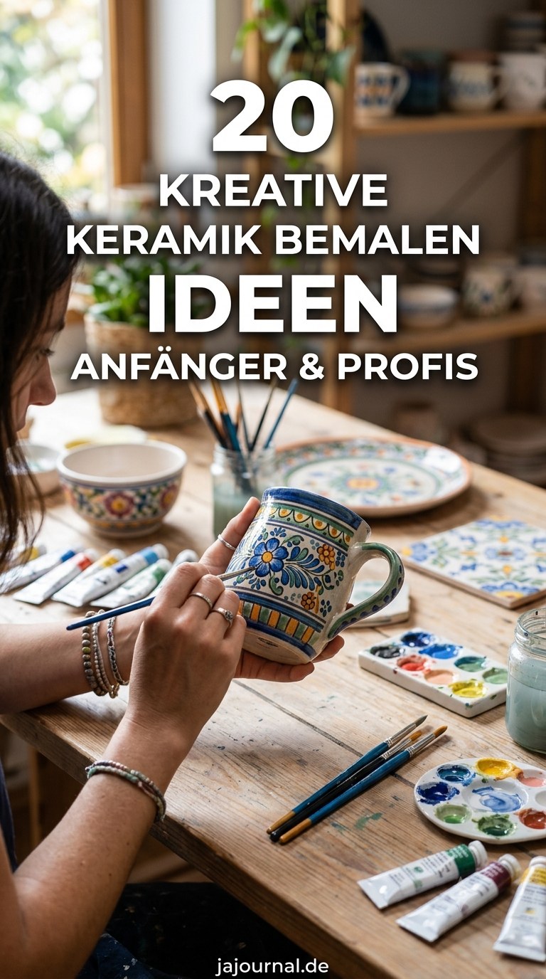 20 Kreative Keramik Bemalen Ideen für Anfänger & Profis