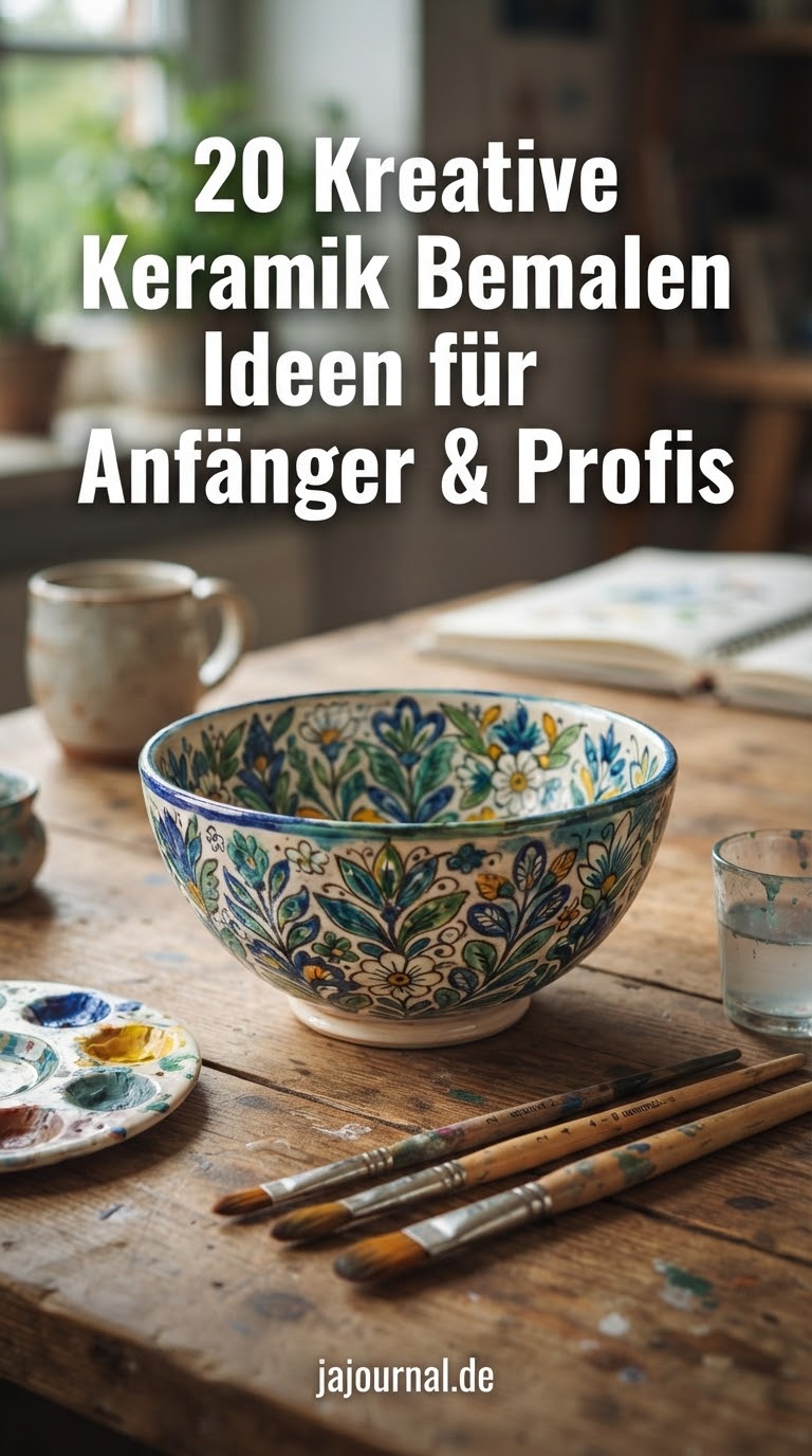 20 Kreative Keramik Bemalen Ideen für Anfänger & Profis