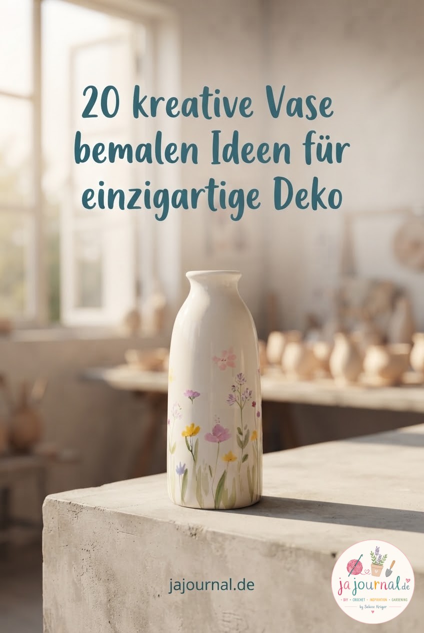20 kreative Vase bemalen Ideen für einzigartige Deko