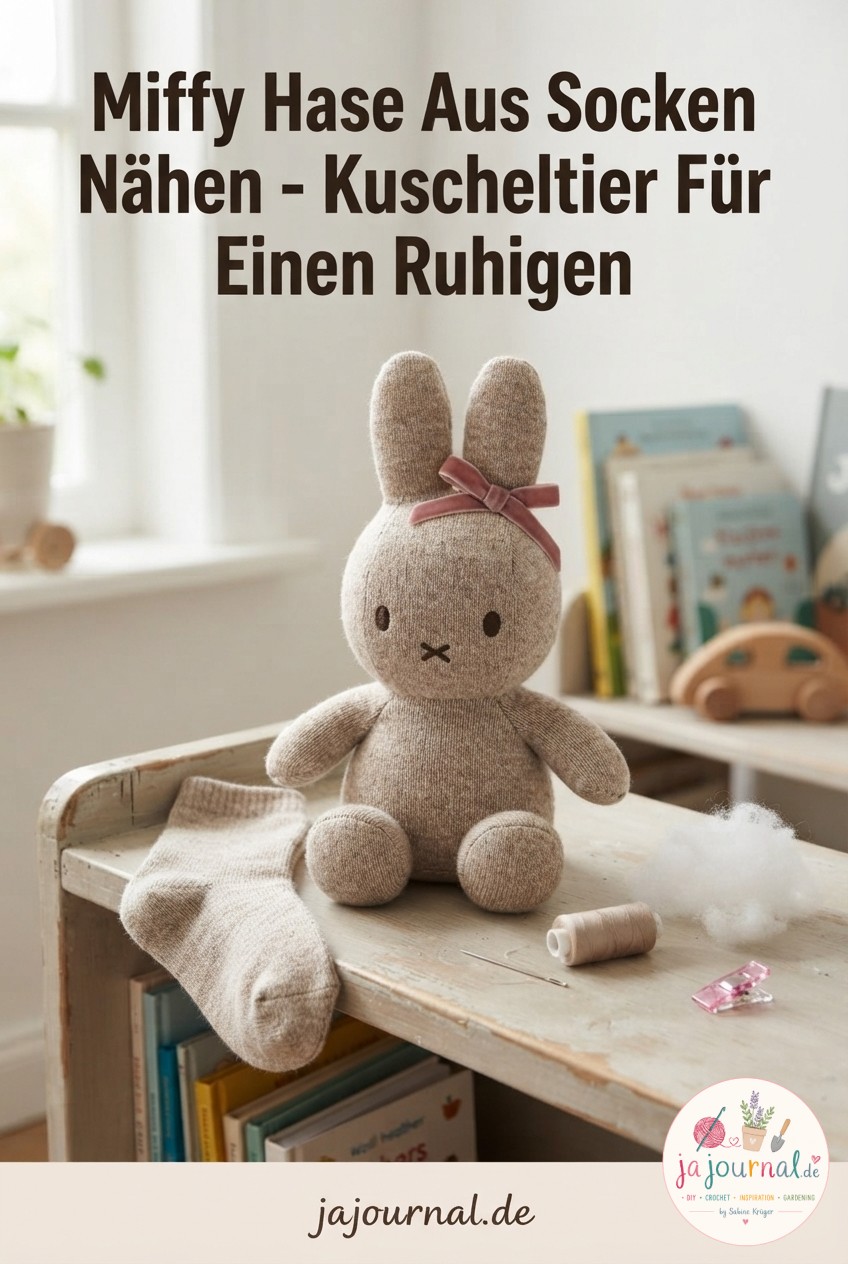 Miffy Hase Aus Socken Nähen - Kuscheltier Für Einen Ruhigen