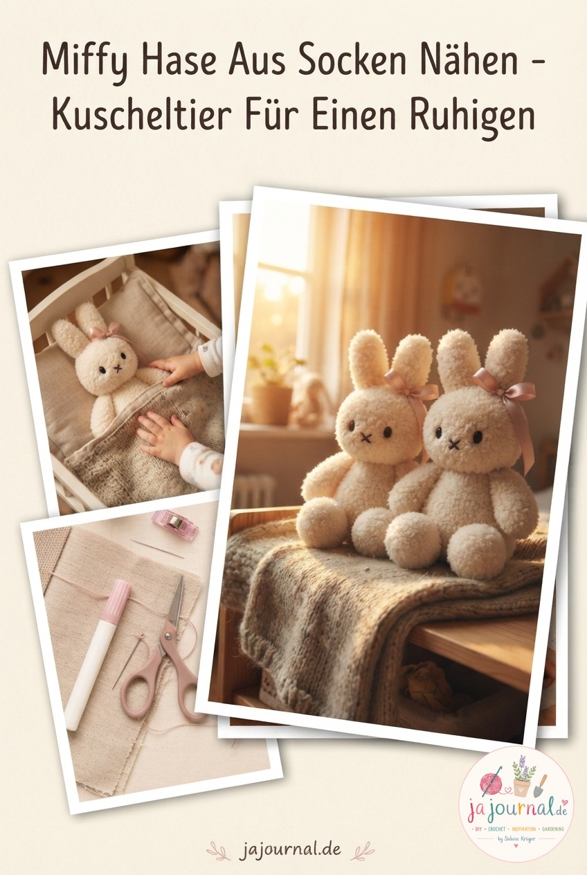 Miffy Hase Aus Socken Nähen - Kuscheltier Für Einen Ruhigen