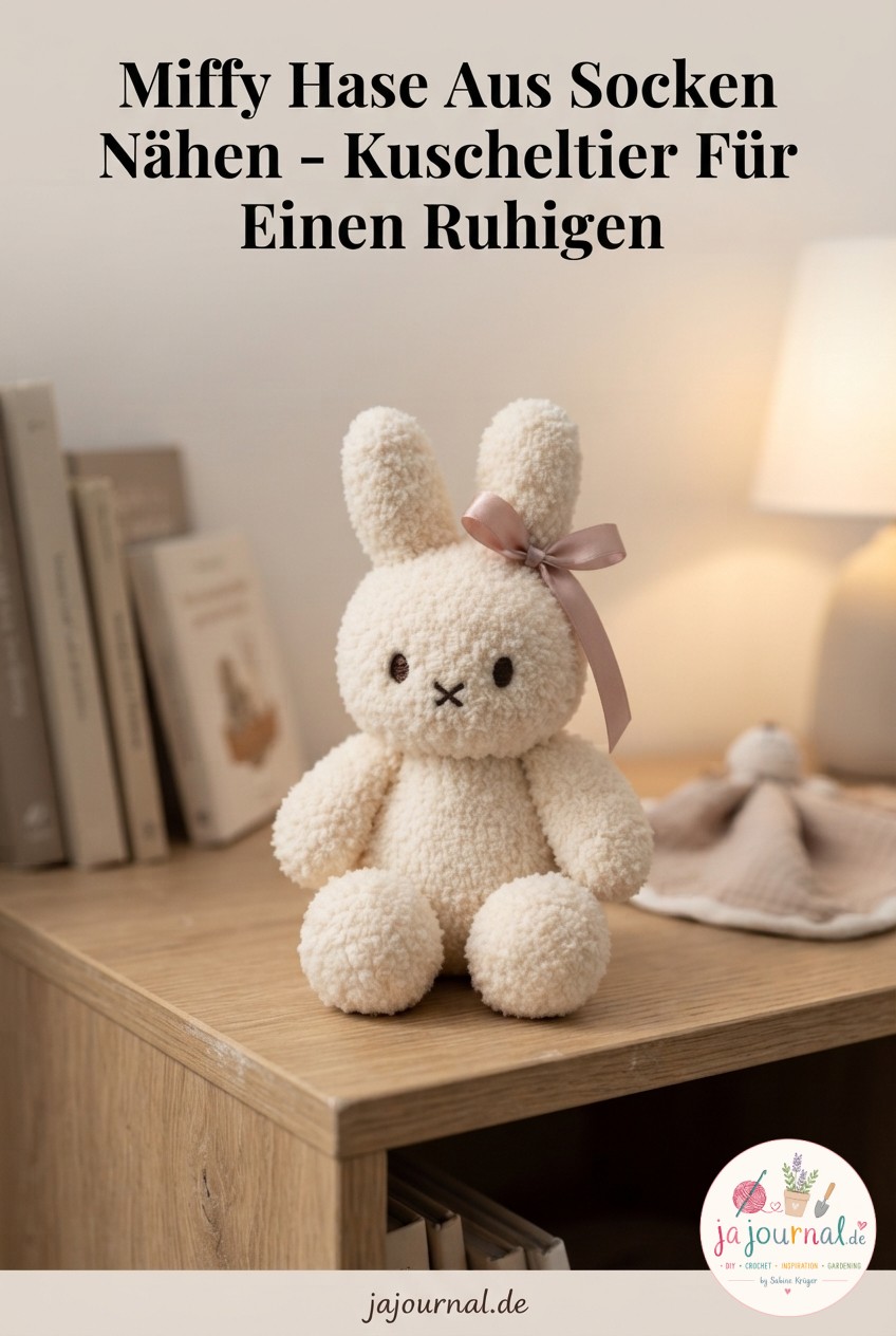 Miffy Hase Aus Socken Nähen - Kuscheltier Für Einen Ruhigen
