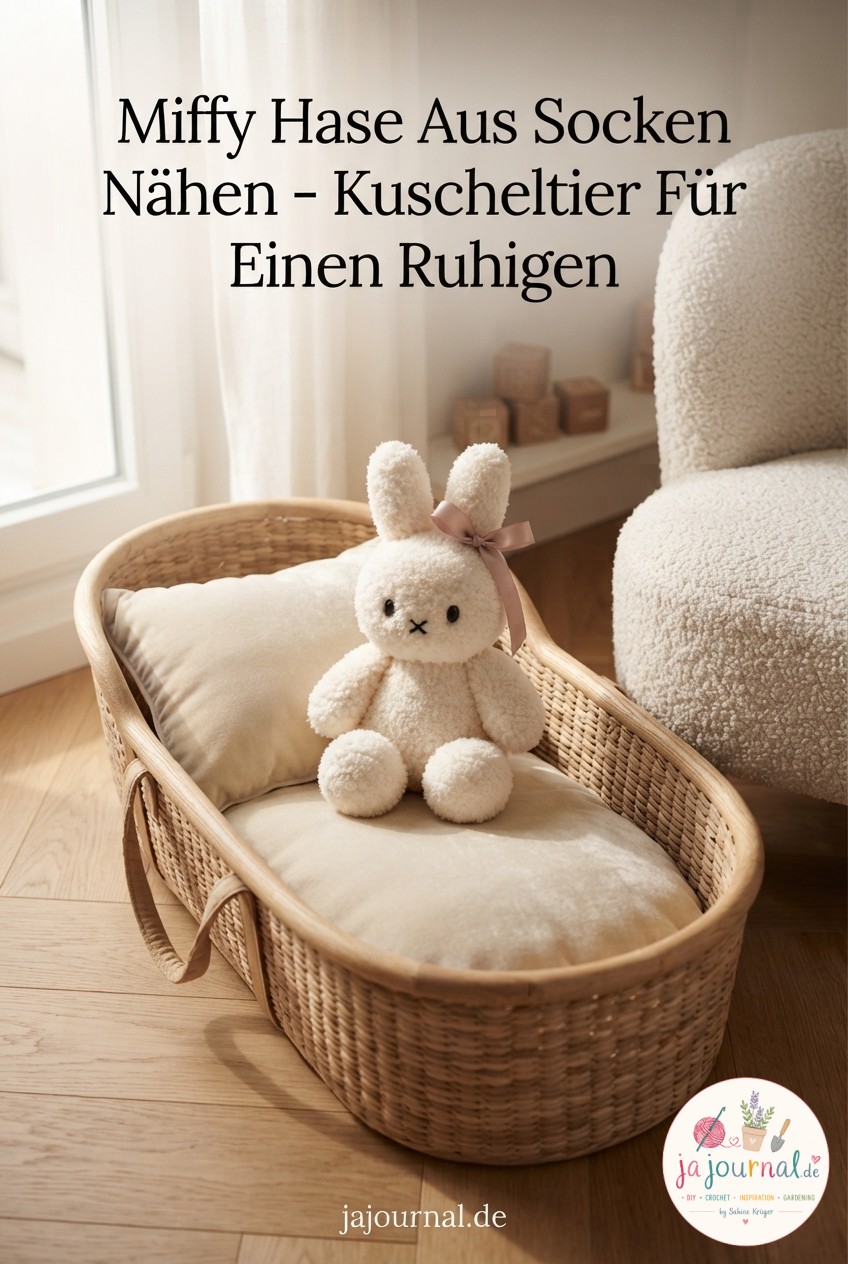 Miffy Hase Aus Socken Nähen - Kuscheltier Für Einen Ruhigen