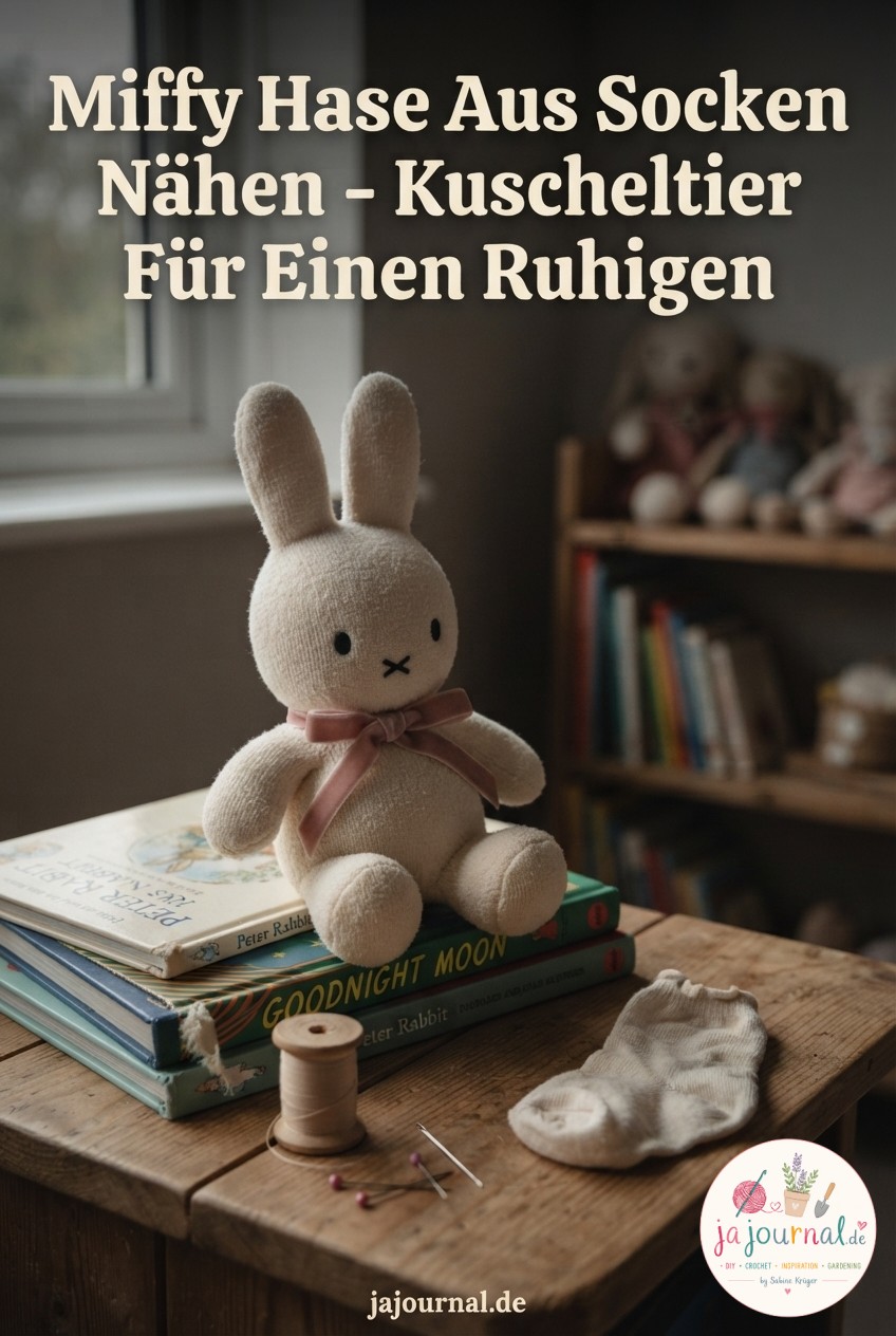 Miffy Hase Aus Socken Nähen - Kuscheltier Für Einen Ruhigen