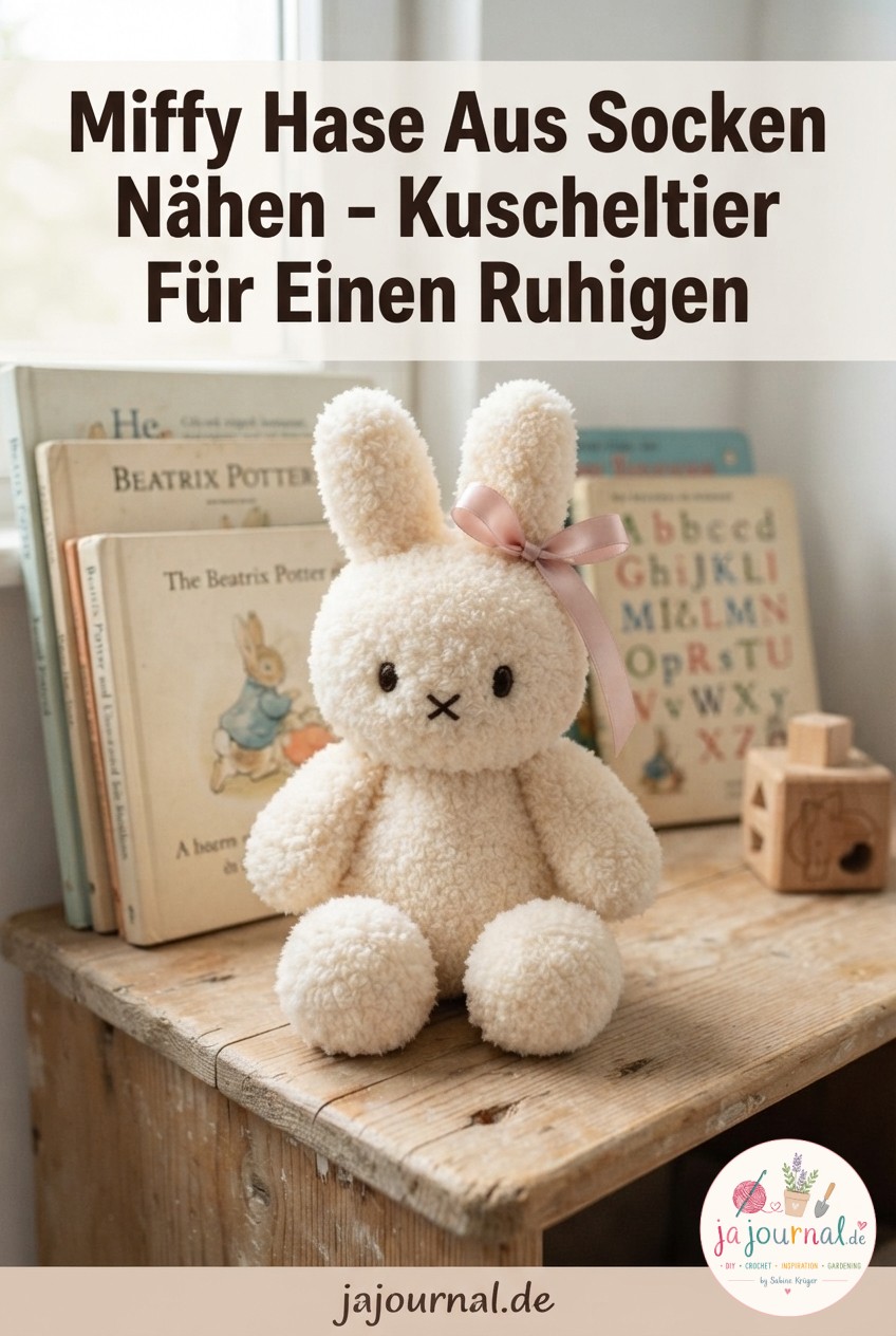 Miffy Hase Aus Socken Nähen - Kuscheltier Für Einen Ruhigen