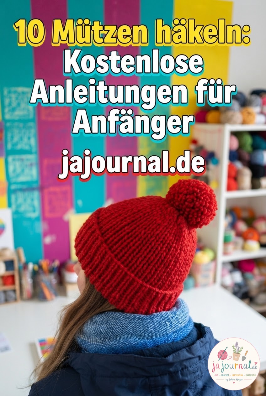 10 Mützen häkeln: Kostenlose Anleitungen für Anfänger