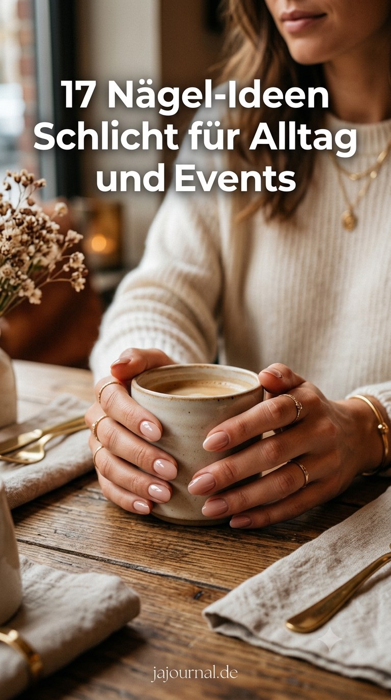 17 Nägel-Ideen Schlicht für Alltag und Events