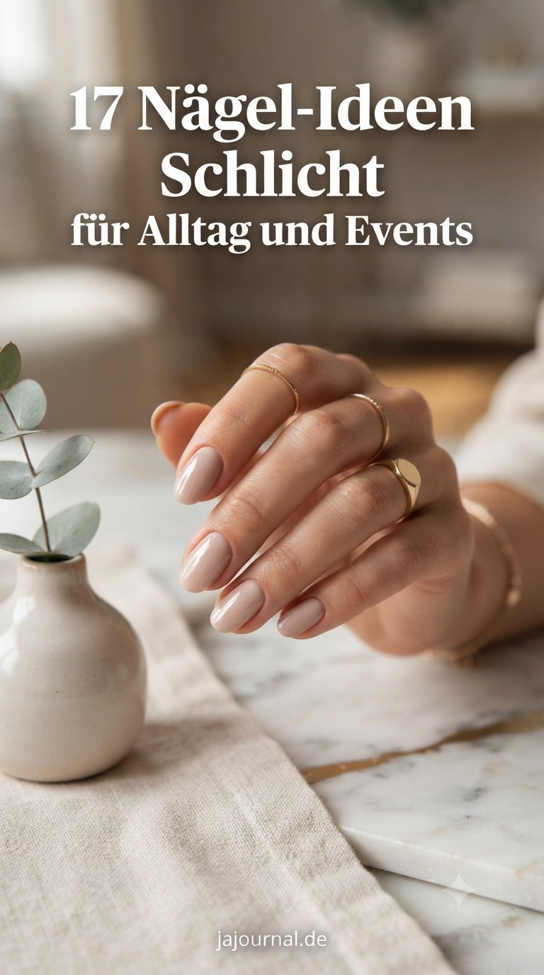 17 Nägel-Ideen Schlicht für Alltag und Events
