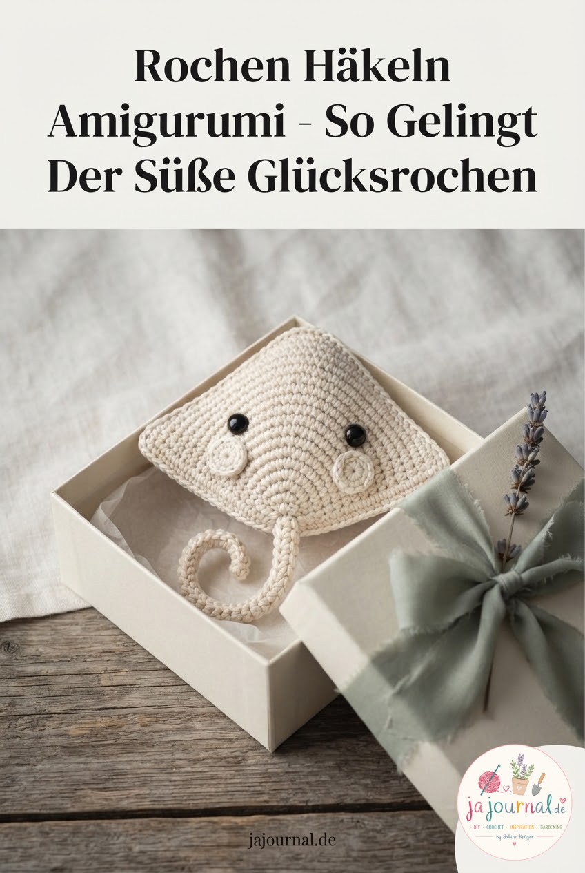 Rochen Häkeln Amigurumi - So Gelingt Der Süße Glücksrochen