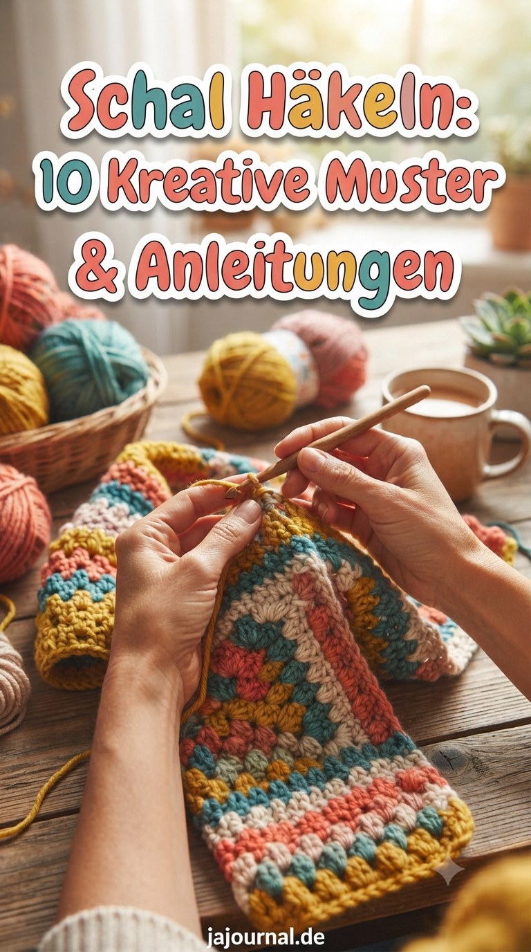 Schal Häkeln: 10 Kreative Muster & Anleitungen