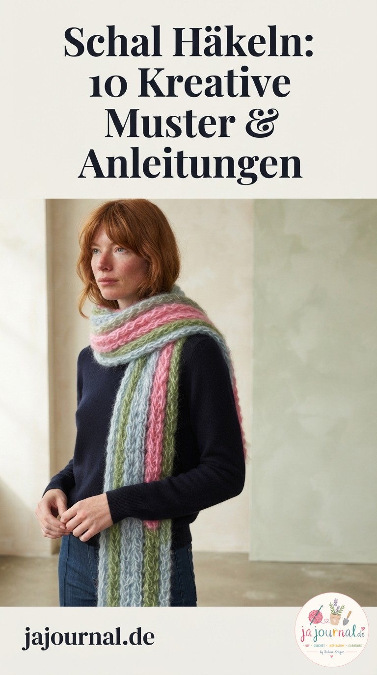 Schal Häkeln: 10 Kreative Muster & Anleitungen