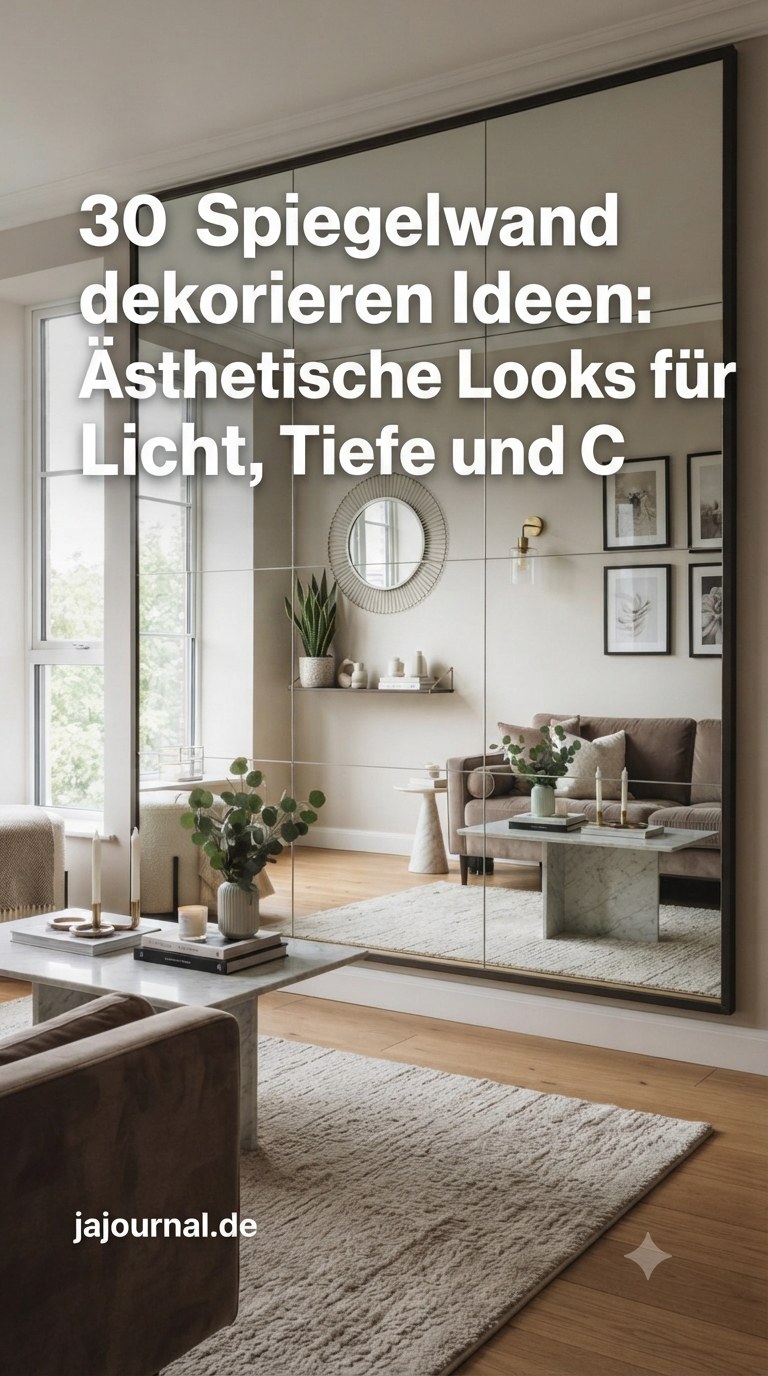 30 Spiegelwand dekorieren Ideen: Ästhetische Looks für Licht, Tiefe und Charakter