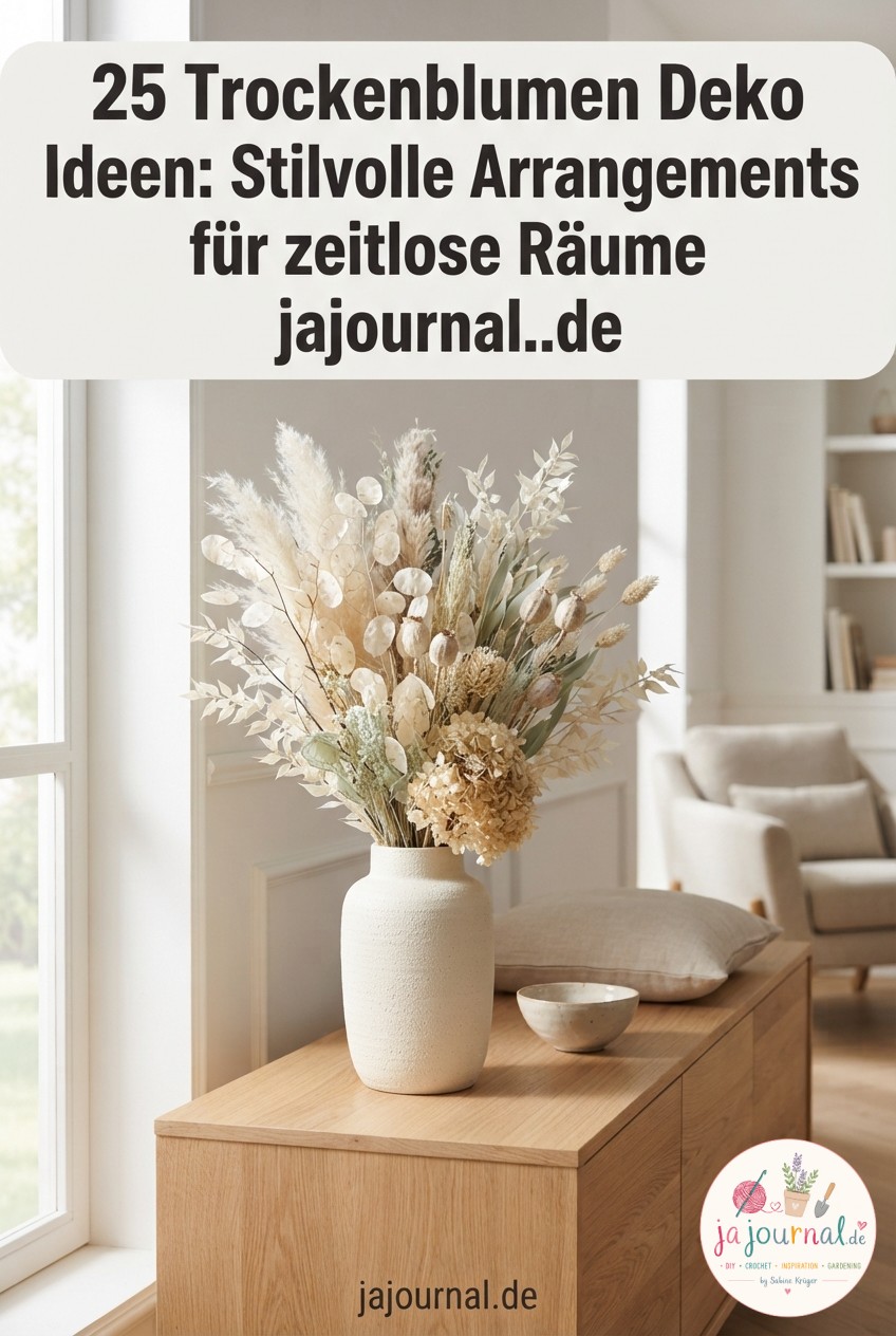 25 Trockenblumen Deko Ideen: Stilvolle Arrangements für zeitlose Räume