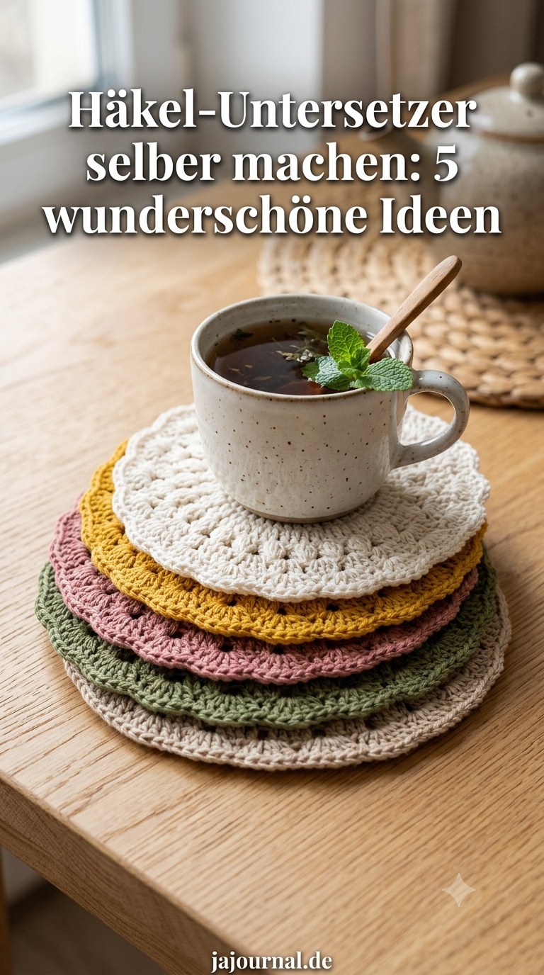Häkel-Untersetzer selber machen: 5 wunderschöne Ideen