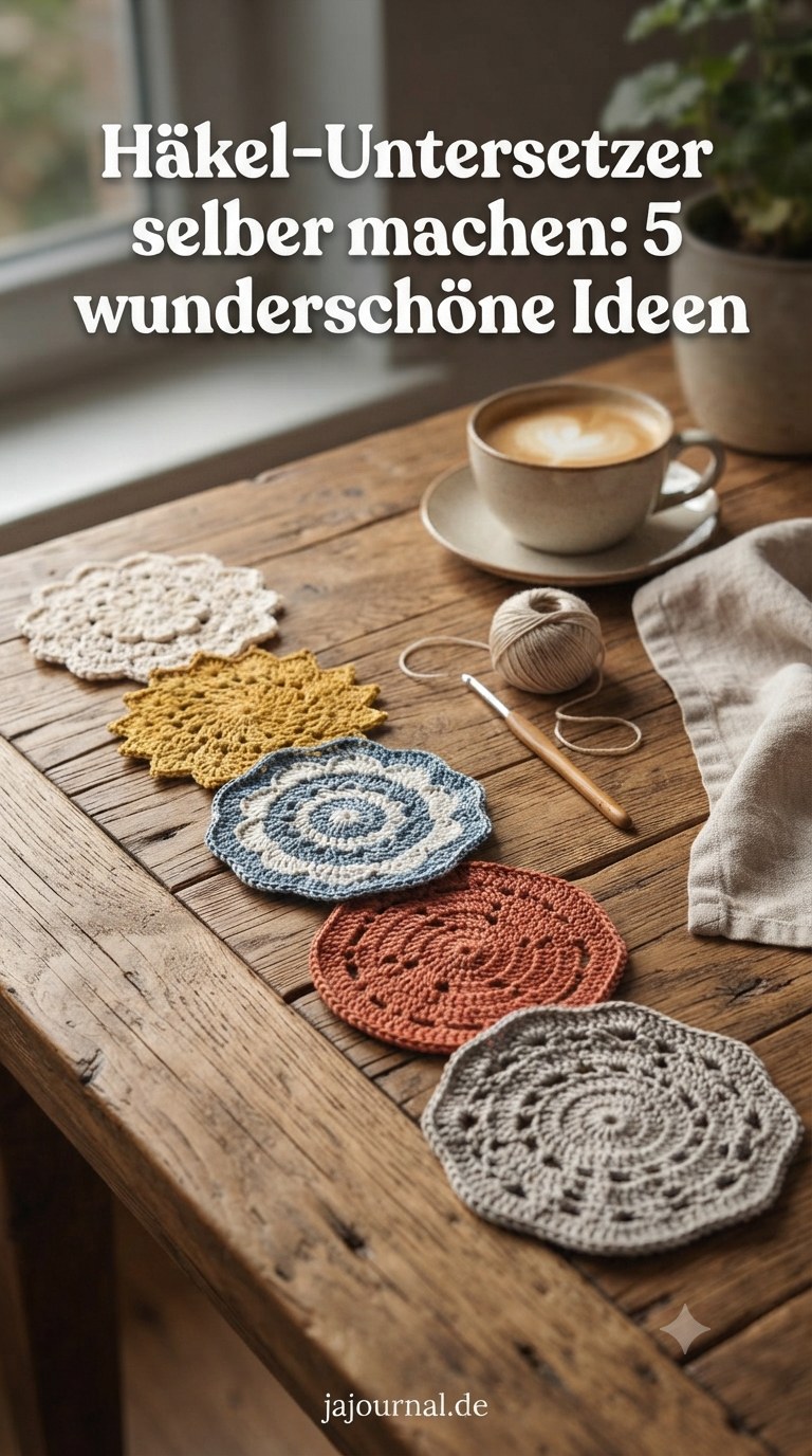 Häkel-Untersetzer selber machen: 5 wunderschöne Ideen