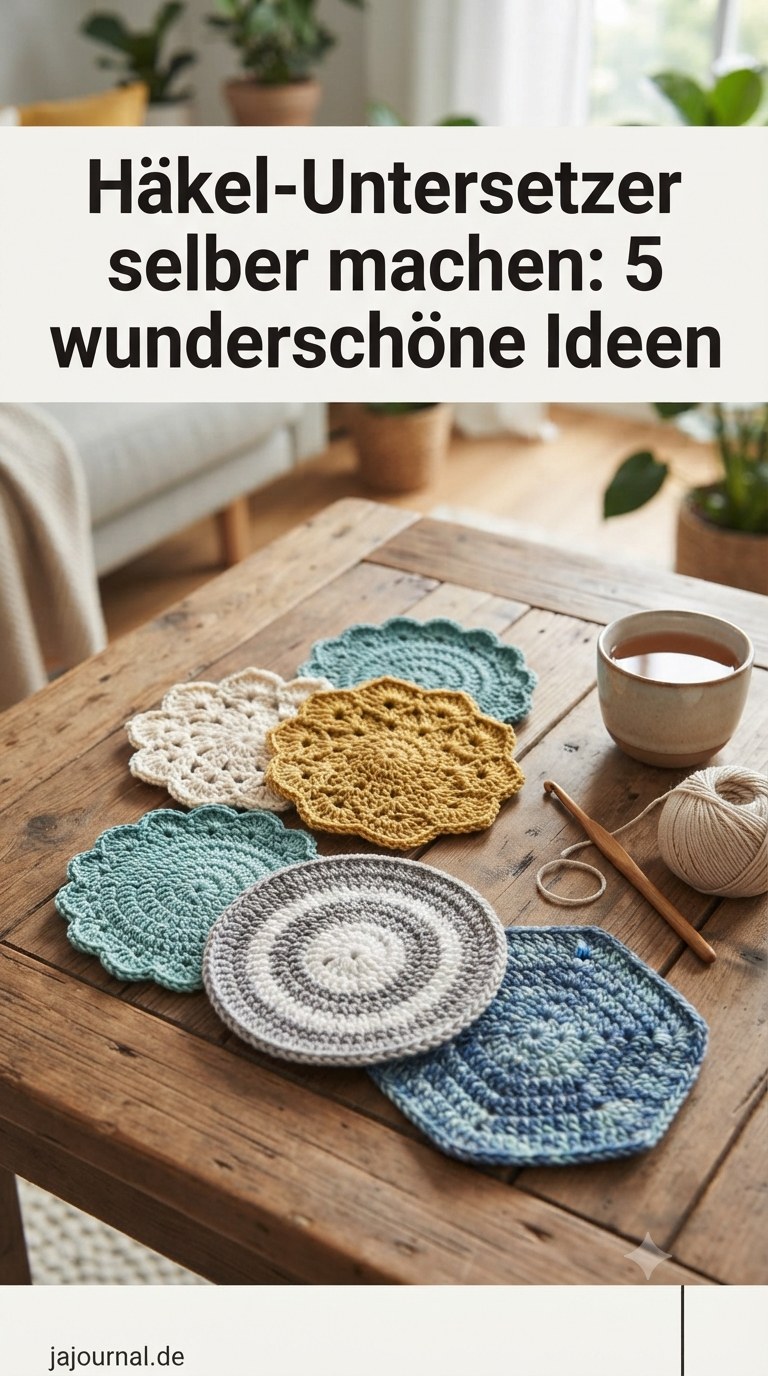 Häkel-Untersetzer selber machen: 5 wunderschöne Ideen