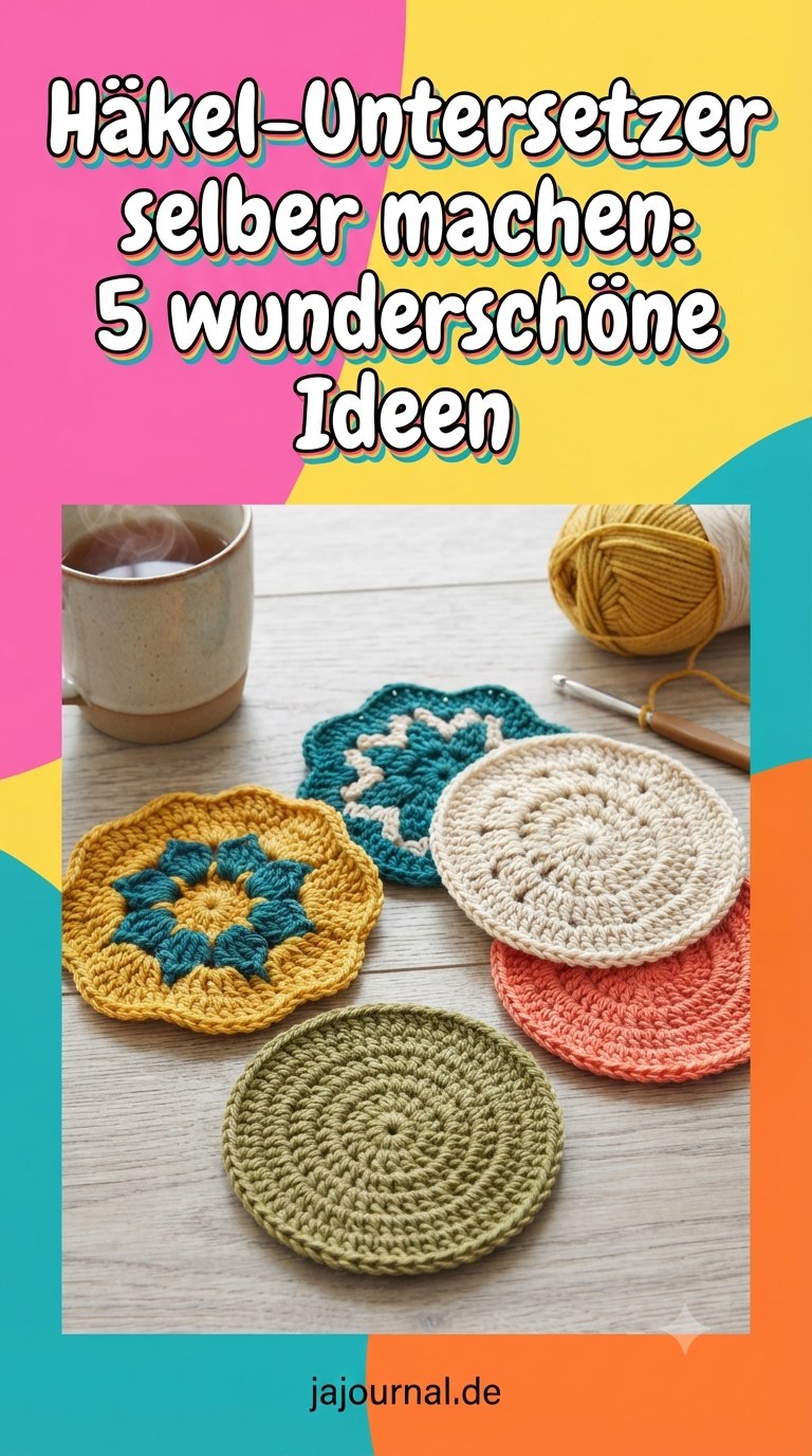 Häkel-Untersetzer selber machen: 5 wunderschöne Ideen
