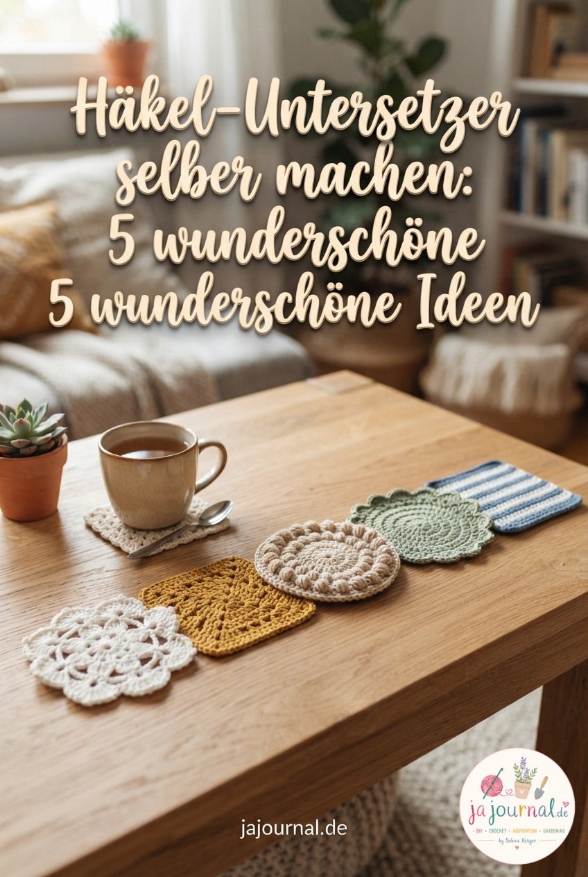 Häkel-Untersetzer selber machen: 5 wunderschöne Ideen
