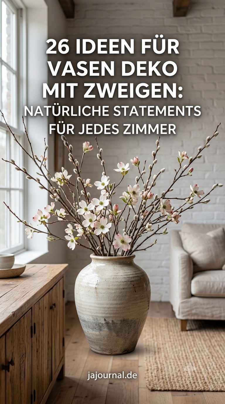 26 Ideen für Vasen Deko mit Zweigen: Natürliche Statements für jedes Zimmer