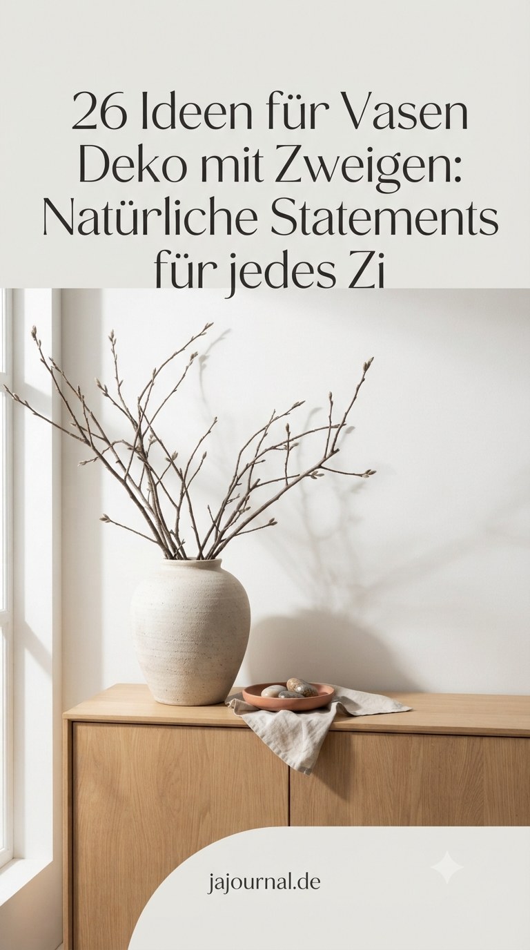 26 Ideen für Vasen Deko mit Zweigen: Natürliche Statements für jedes Zimmer