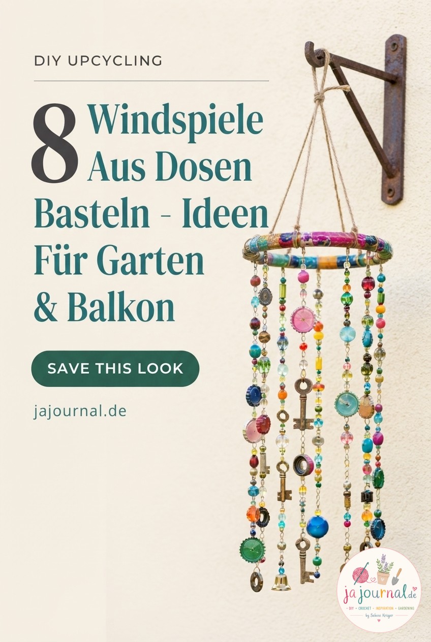 8 Windspiele Aus Dosen Basteln - Ideen Für Garten & Balkon