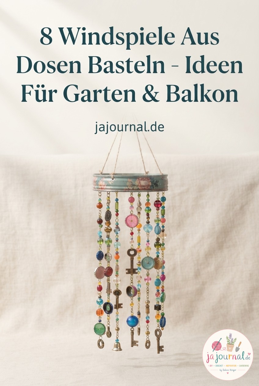 8 Windspiele Aus Dosen Basteln - Ideen Für Garten & Balkon