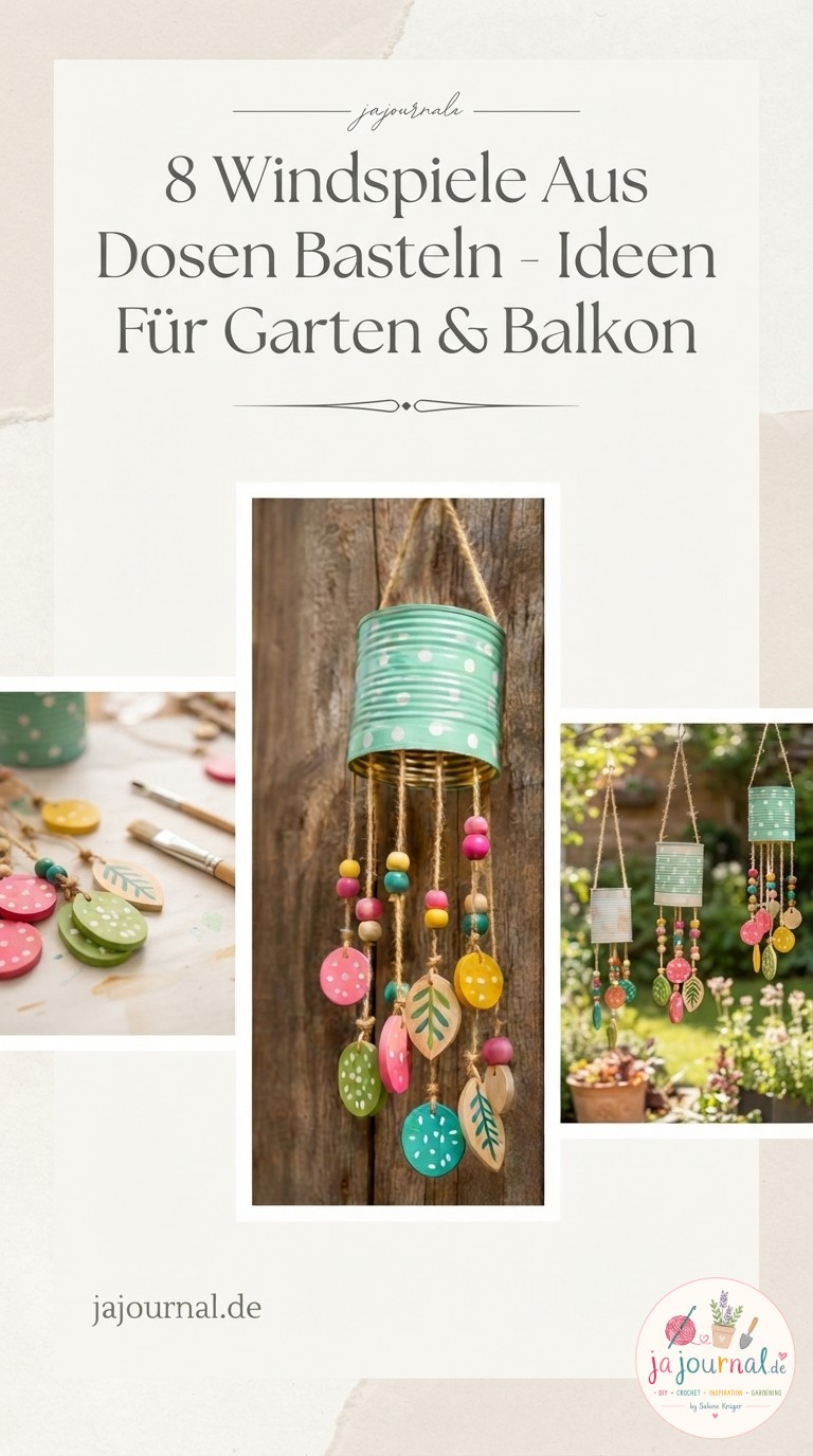 8 Windspiele Aus Dosen Basteln - Ideen Für Garten & Balkon