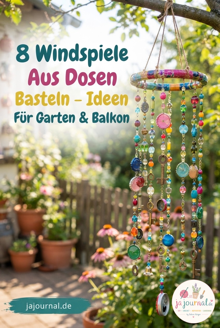 8 Windspiele Aus Dosen Basteln - Ideen Für Garten & Balkon