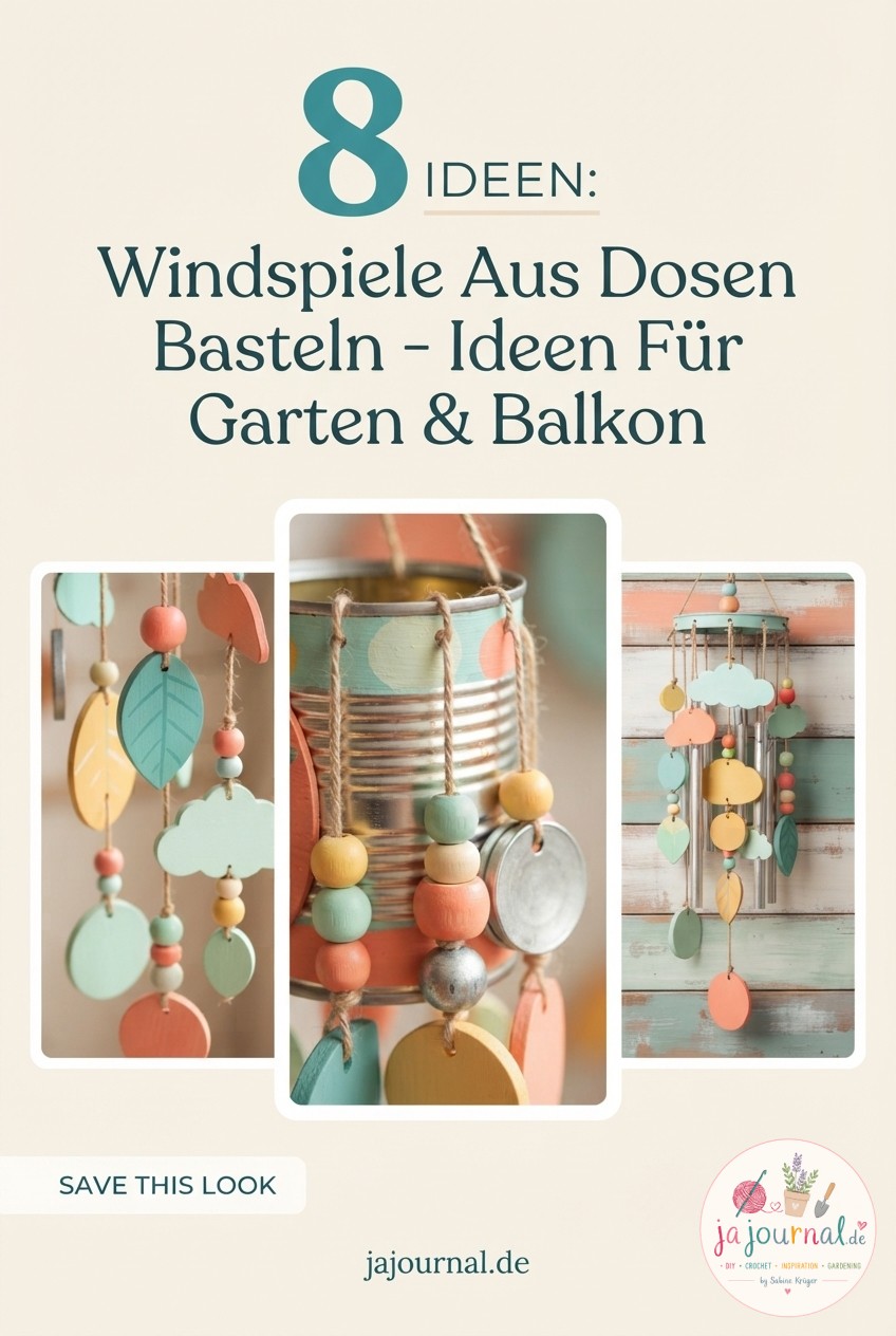8 Windspiele Aus Dosen Basteln - Ideen Für Garten & Balkon