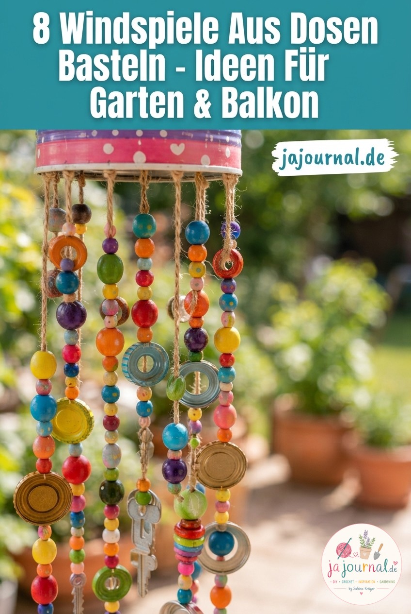 8 Windspiele Aus Dosen Basteln - Ideen Für Garten & Balkon