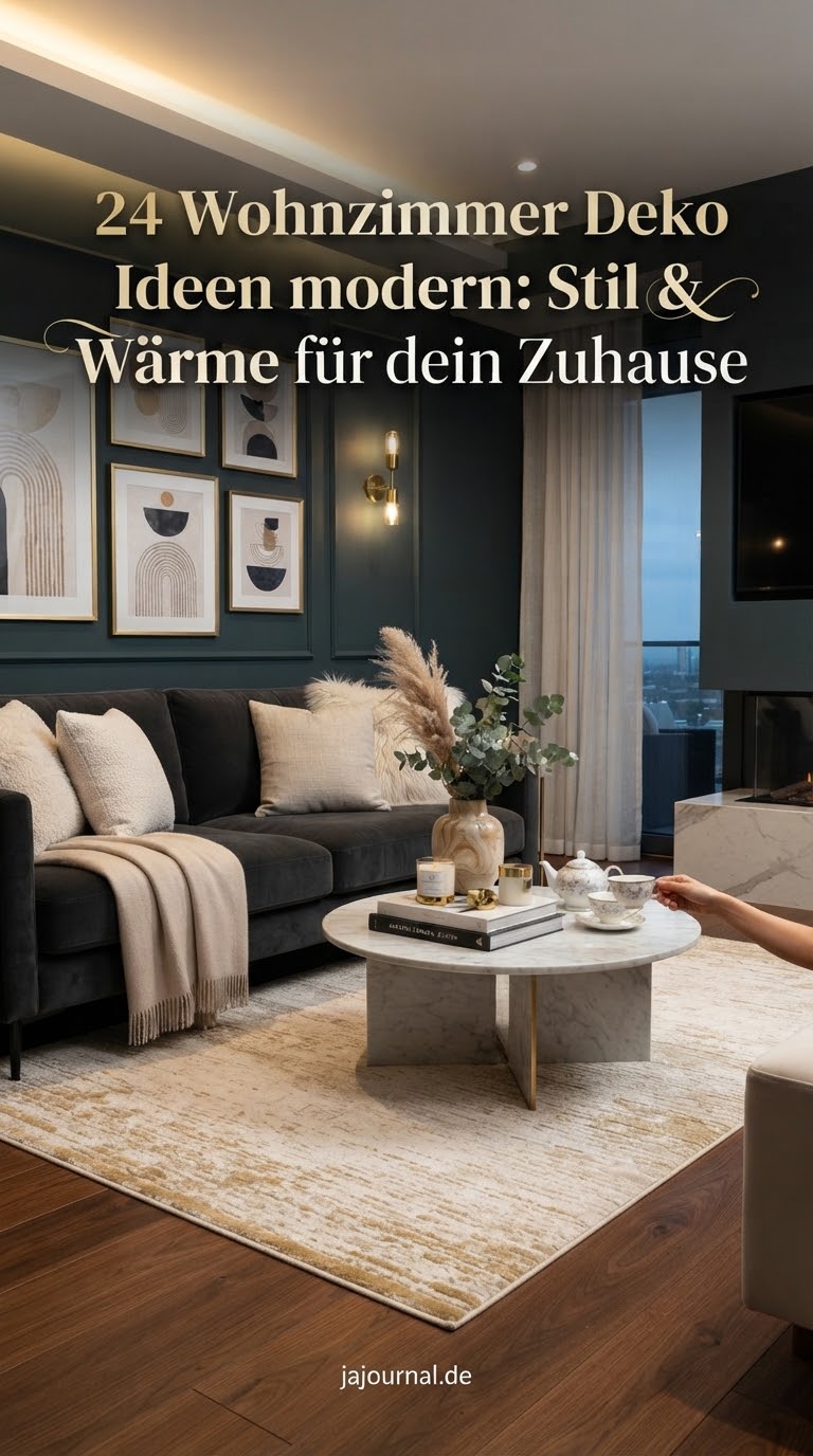 24 Wohnzimmer Deko Ideen modern: Stil & Wärme für dein Zuhause