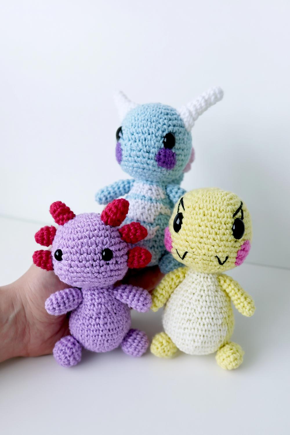 10 Pokemon Amigurumi Häkelanleitungen Schritt für Schritt